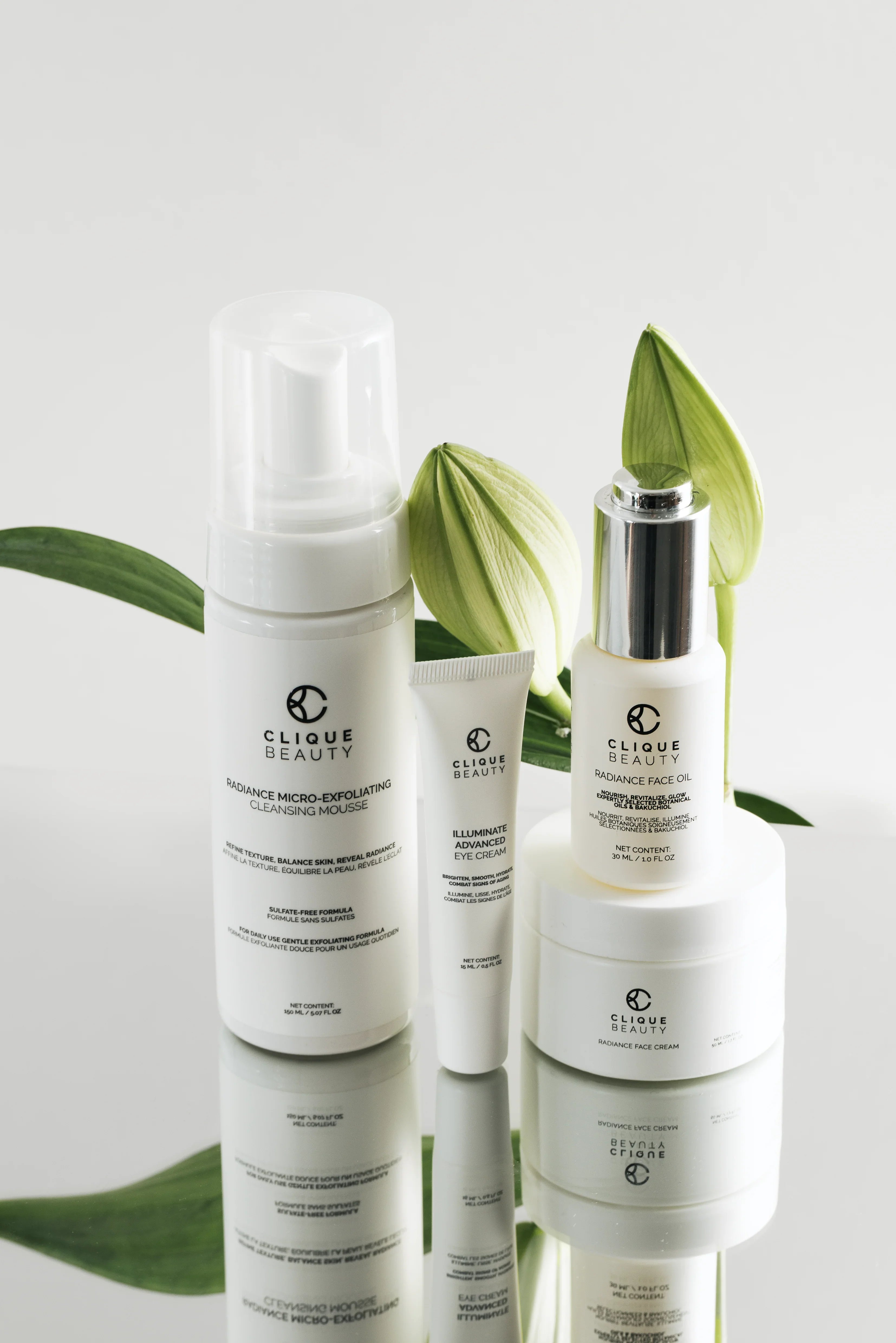 The French Ritual Set four products photographed together